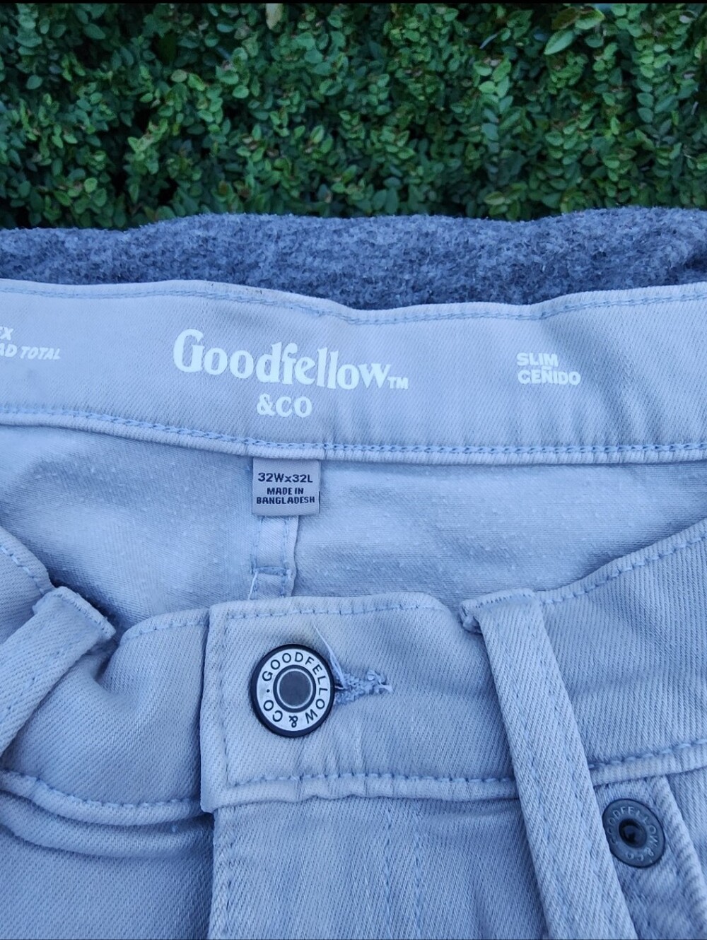 Men's Goodfellow & Co Light Gray Slim Jeans